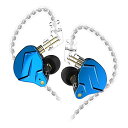 KZ ZSN Pro X IEM インイヤーバズモニター HiFi KZ 有線イヤホン ハイブリッドデュアルドライバー付き 1ba 1dd IEM スタジオ/楽器練習/室内用/映画鑑賞/TV視聴/ミキシング用のハイエンドイヤホン インイヤーイヤホン 取り外