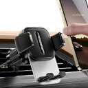 スマホホルダー 車 ACMEZING 車 スマホスタンド【安定感満点&業界初金属製二重フック+伸縮透明パネル】カー用品 車載スマホホルダー エアコン 吹き出し口 携帯ホルダー 車 自由調節 車載ホルダー 背面ボタン 車用スマホスタンド 片手操作 360度回