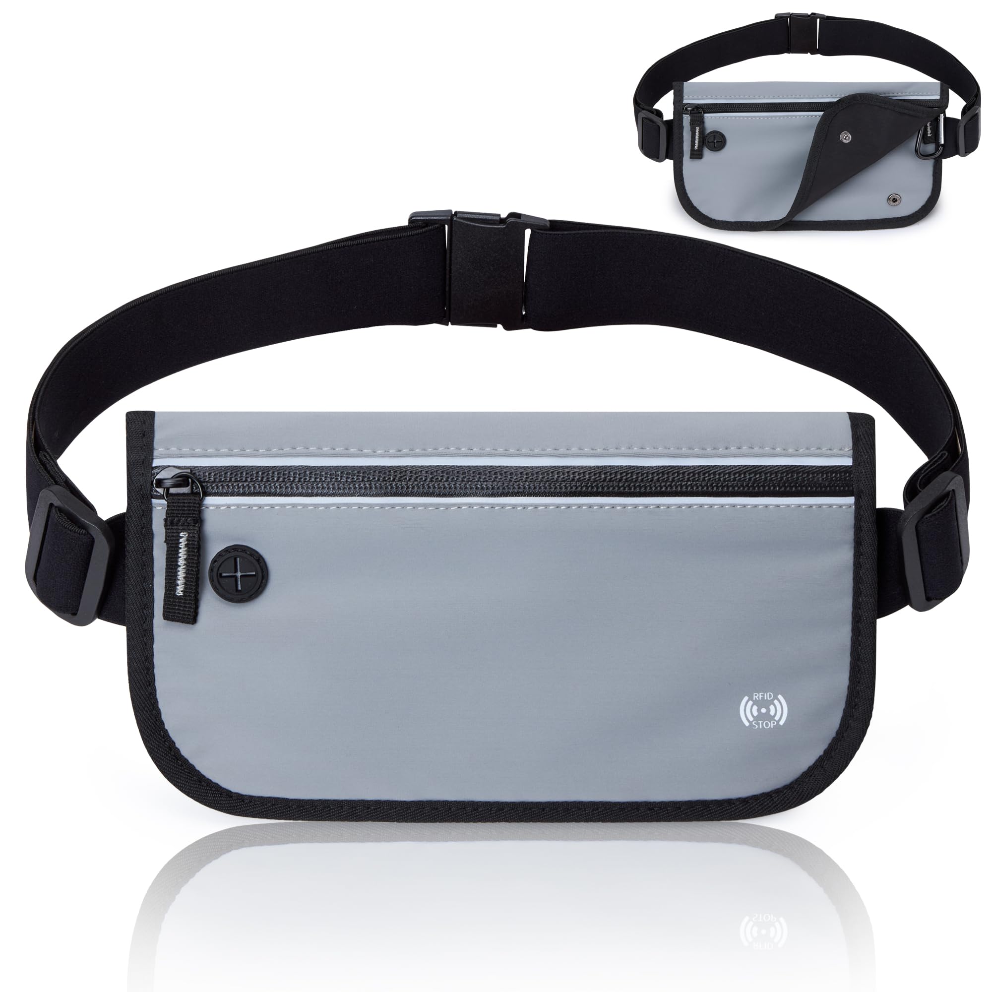 KALIDI FANCY FOREST セキュリティ ポーチ ウエストポーチ シークレットポーチ パスポート カードバッ..