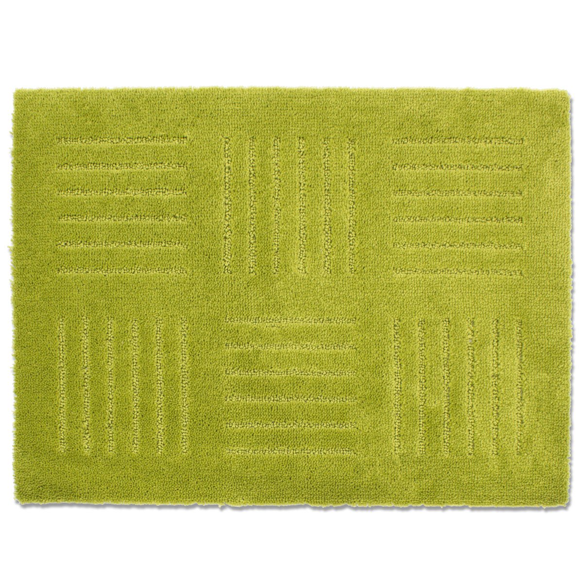 オカ ジョイントキッチンマット ピタプラス ブリック 約45×60cm グリーン