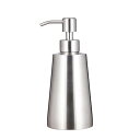 GULICA石鹸ディスペンサー、キッチンとバスルーム用のステンレス鋼防錆石鹸ディスペンサー、シルバー(350ml / 12oz)