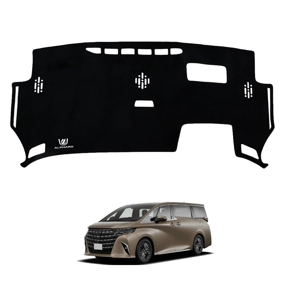 SAWAKAKI トヨタ アルファード 40系 専用 ダッシュボードマット HUDあり 日焼け防止 劣化防止 保護マッ..