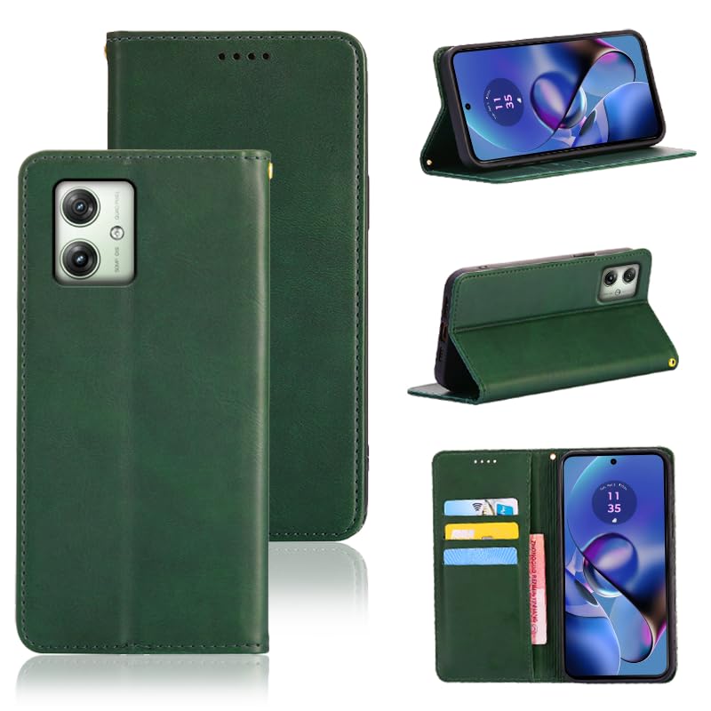 Moto G64 5G / G64Y 5G ケース 手帳型 moto g64 5G 手帳型ケース スマホケース カバー 手帳型 PUレザー カード収納 財布型 耐衝撃 ケース マグネット スタンド機能付き 5色(Moto g64 5G ケース手帳型) (濃