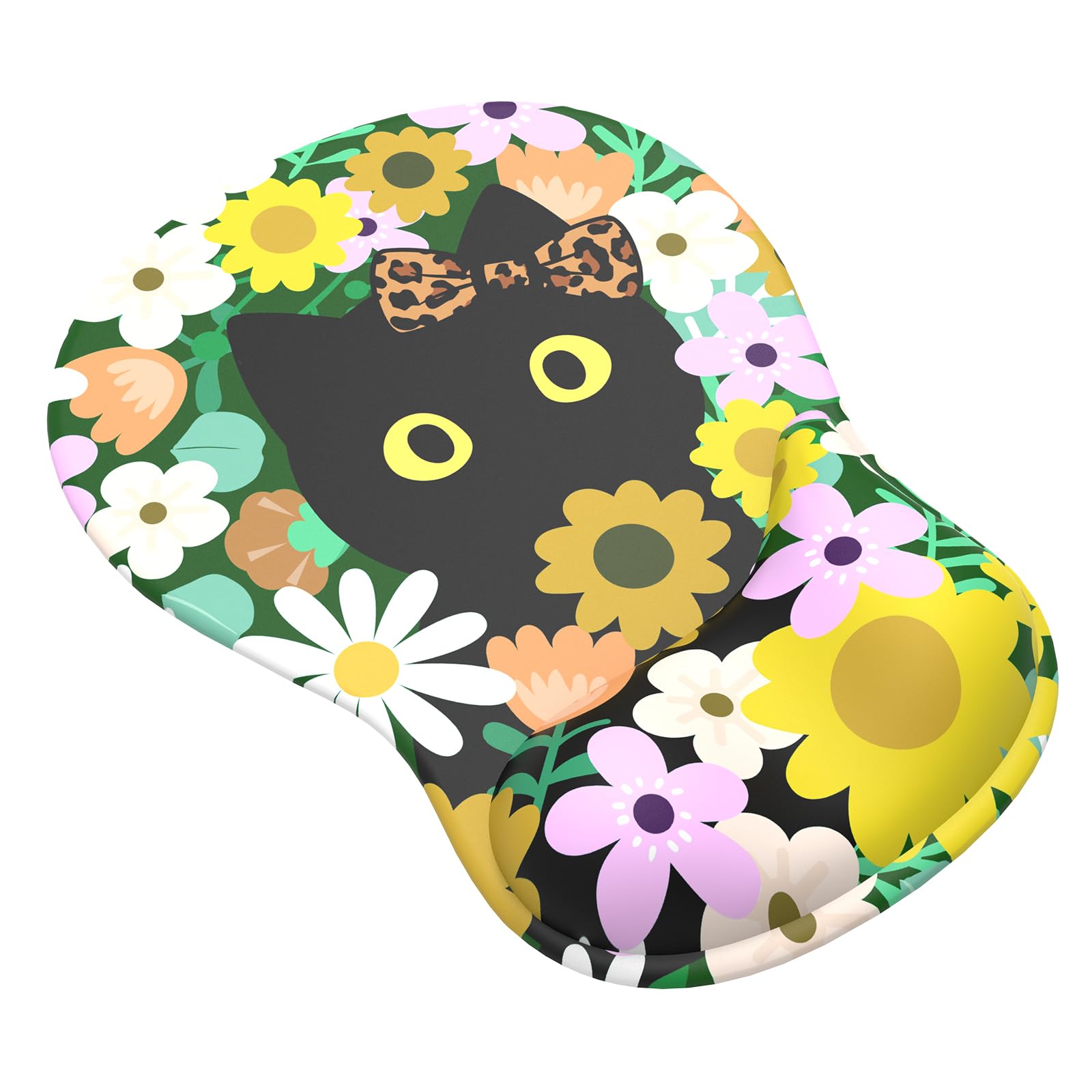 Giecy マウスパッド 手首サポート 人間工学に基づいた ゲーミングマウスパッド リストレストマウス 疲労を軽減 手首クッション 滑り止め 無臭 洗える 汚れにくく耐久性 色落ちしない デスクトップ・ノートパソコン・オフィス・自宅・旅行・インターネットカ