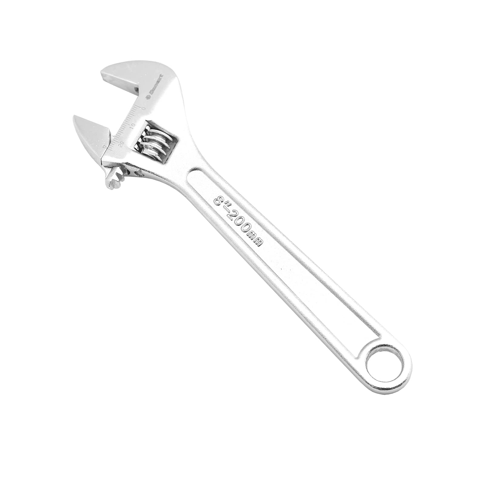 Donext モンキーレンチ 200mm 最大口開き25mm 目盛付 CR-V