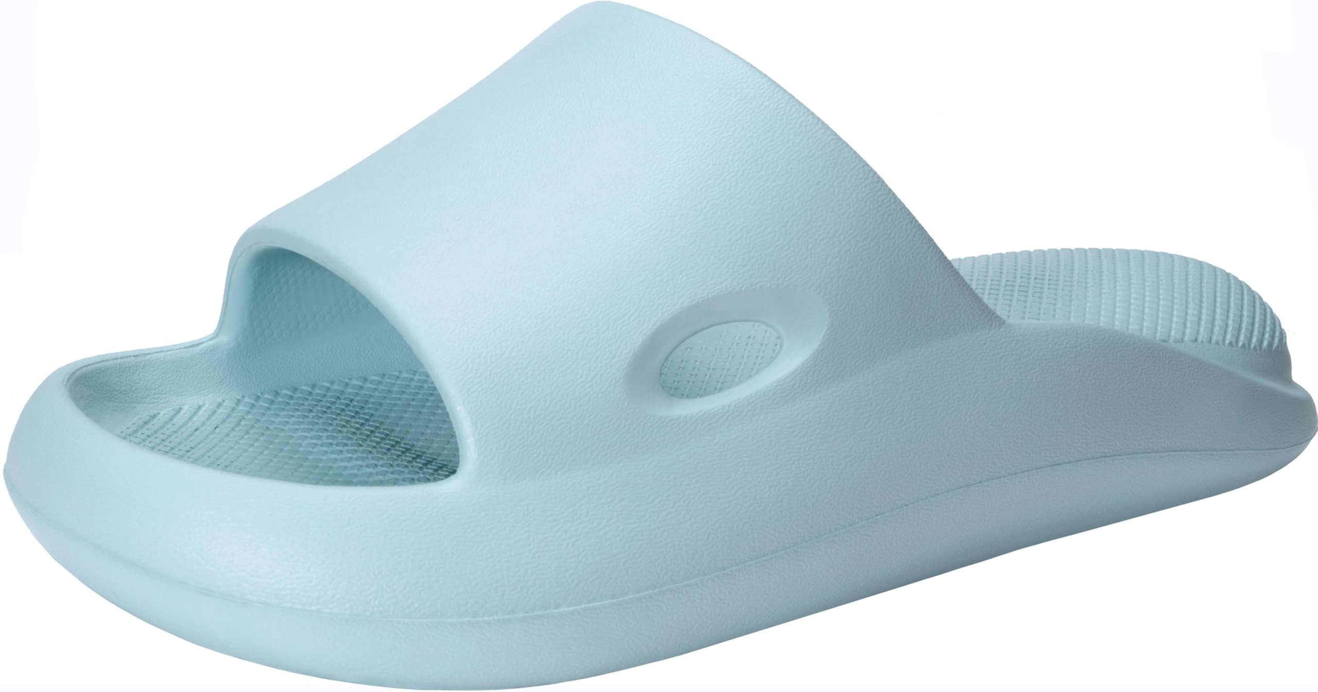 [Alvisto] 理学療法士推奨 スリッパ 室内 サンダル 4cm超厚底 エアースリッパ ルームシューズ レディース メンズ ベランダ バス トイレ軽量 静音防滑 柔らか 抗菌防臭 EVA air slippers 『MACARON』ホリゾンブルー 24