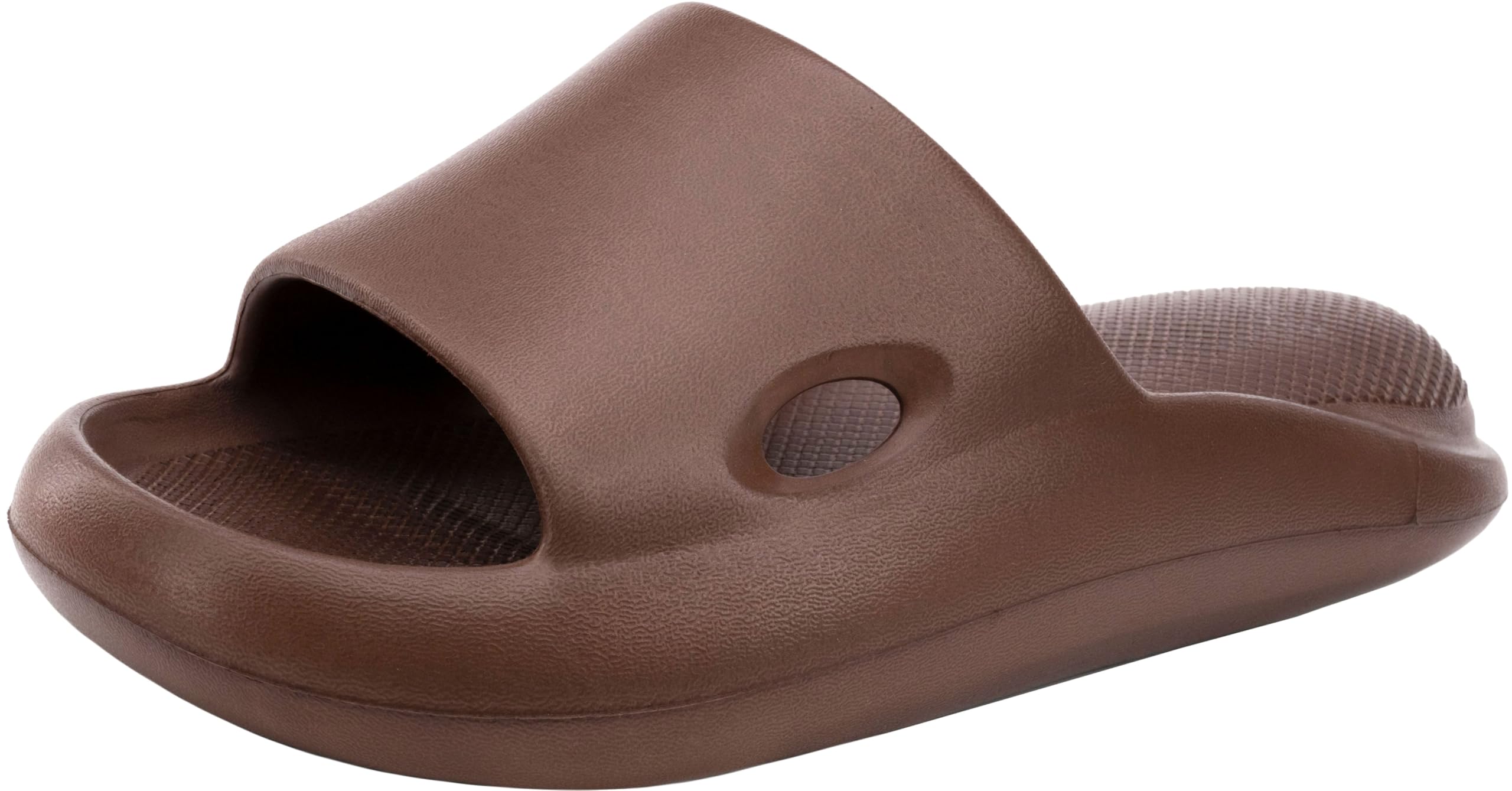 [Alvisto] 理学療法士推奨 スリッパ 室内 サンダル 4cm超厚底 エアースリッパ ルームシューズ レディース メンズ ベランダ バス トイレ 超軽量 静音防滑 柔らか 抗菌防臭 EVA air slippers コーヒー色 22.5-23.5cm