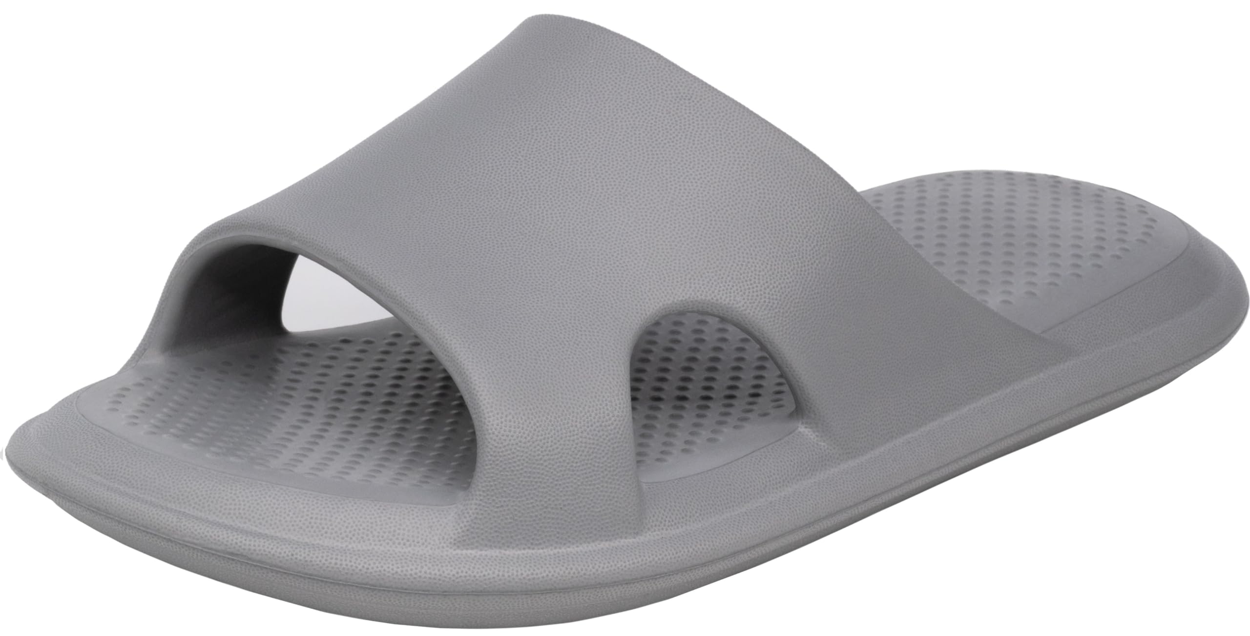 [Alvisto] 超軽量 スリッパ 室内 サンダル ルームシューズ 夏用 蒸れない 速乾 防滑 クッションソール シャワーサンダル メンズ レディース お風呂・リラックス用 静音 抗菌防臭 大きいサイズ グレー 27.0-27.5cm