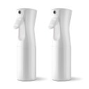 スプレーボトル Uervoton アルコール対応 霧吹き 連続噴射 200ml 2個セット 極細かい霧 ミスト 観葉植物用 園芸 除菌消毒用 爬虫類 清掃用 美容室用 アイロン 家用 ペット用 おしゃれ 白い