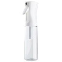 スプレーボトル Uervoton 350ml アルコール対応 霧吹き 連続噴射 極細かい霧 ミスト 観葉植物用 園芸/除菌消毒用/爬虫類/清掃用/美容室用/アイロン/家用/ペット用 おしゃれ 透明