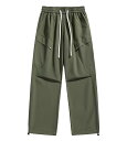 FSDWG ズボン メンズ スラックス ゆったり イージーパンツ 軽快 ずぼん カジュアルぱんつ ボトムス 軽量 速乾 ロング丈 ラウンジパンツ 大きいサイズ トラウザーズ men pants 春夏秋 Lサイズ