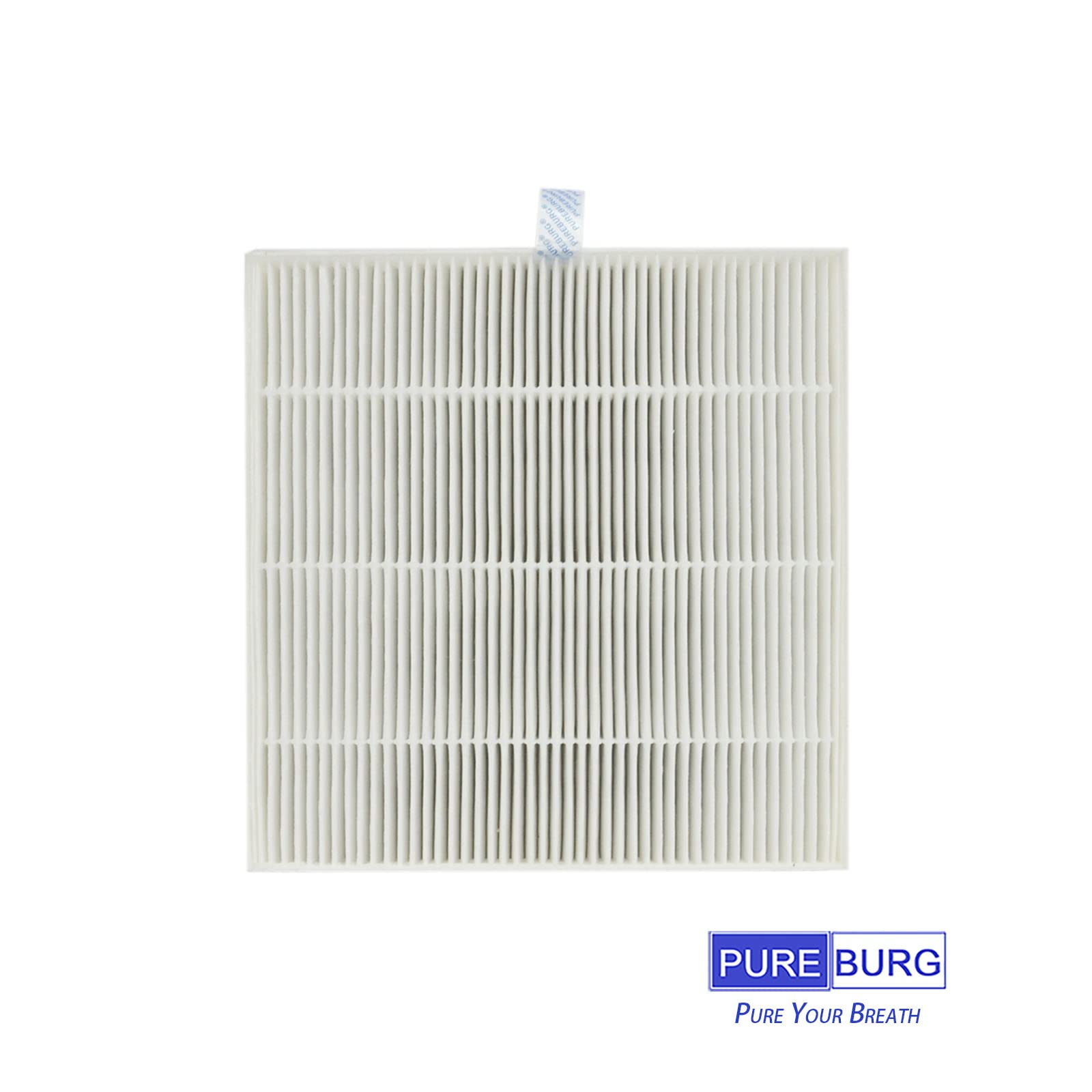 【送料無料】PUREBURG 高効率交換用HEPAフィルターブルーエア(Blueair)との互換性あり DustMagnet 空気清浄機 5200シリーズ 5210i 5240i対応, 品番108357