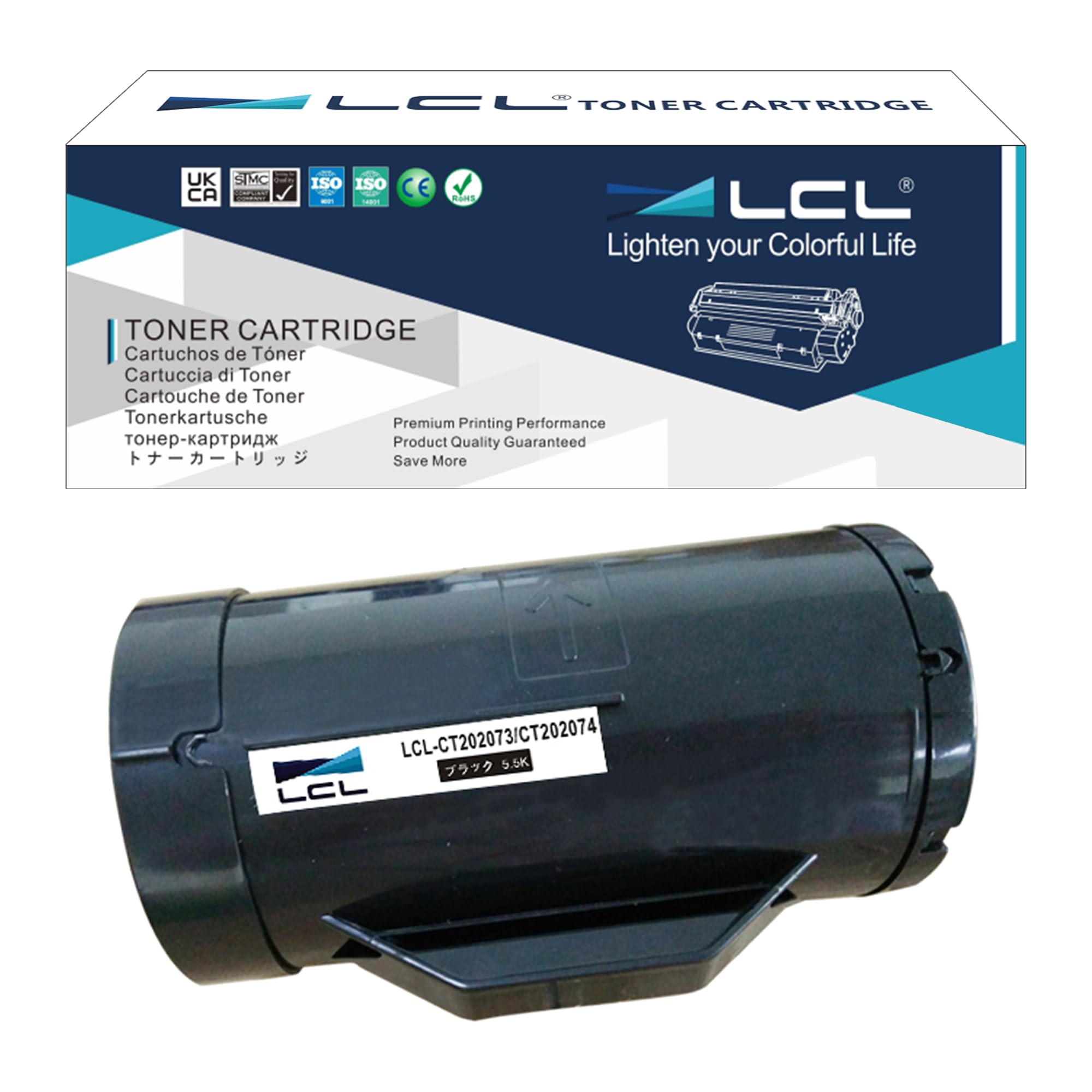 ・【購入注意】本製品を正常に使えるために、以下の商品の説明をご確認の上、ご購入ください。・【対応機種】 Xerox Docuprint P350 d・【印刷可能枚数】 約 5500枚（A4 印字率 5％）・【高品質トナー】LCL CT202074 トナーカートリッジは高品質のトナーを使用しており、トナー粒度が均一に分布し、流動性が良く、転写率も高いので、鮮明な画像と高光沢の印刷効果を呈しています。 印刷効率が高く、廃トナー率が低いため、十分な印刷枚数を確保します。・【国際認定】高品質の原材料が印刷効果を確保し、厳格な管理が安定した品質を確保します。国際規格であるISO14001、ISO9001とSTMC、CE、ROHS認定工場で製造されるLCL高品質消耗品を安心してお使いいただけます。・【個別包装】備品として購入して保管する便利さを考えて、すべての製品を1本ずつ独立した箱に入れます。硬質の箱も使用して、ご注文の商品が安全に届けますことを最大限に確保します。・【厳格なテスト】すべての製品は3段階でテストされてこそ、工場から出荷される資格があります。第1段階は原材料の信頼性テスト、第2段階は完成品の色の忠実度テスト、第3段階は厳格な二重テスト: 製造段階での印刷テストと出荷前の最終テストです。