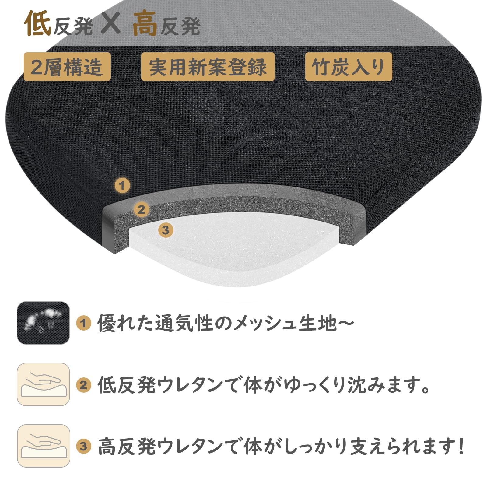 Baibu Home ������ ���å���� �礭�� �ػ� ���å���� ��ȿȯ�ܹ�ȿȯ ������ ��å��� �̵� 45��42cm 2�ع�¤ �֥�å� �����ߥ󥰥����� ���ե��������� �� ������ ���å���� ���С�������