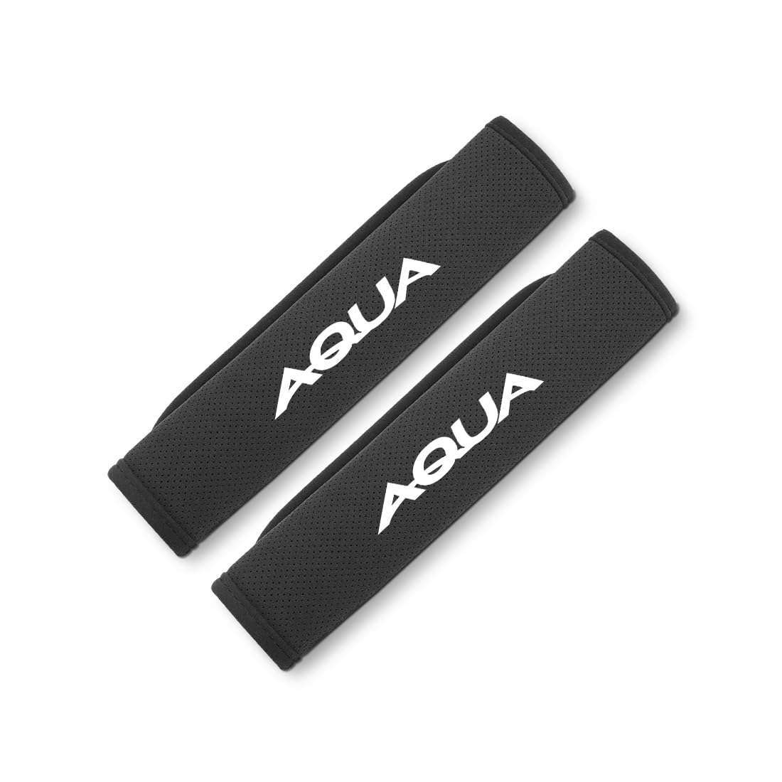 Rakuten - アクア 適用 シートベルトカバー AQUA 専用ロゴ付き シートベルトパッド 快適で 肩と首の保護 シートベルトショルダー アクア 汎用 肩当てパッド 圧迫感軽減 ベルクロ 簡単装着 車 用品 カー アクセサリー 2本セット