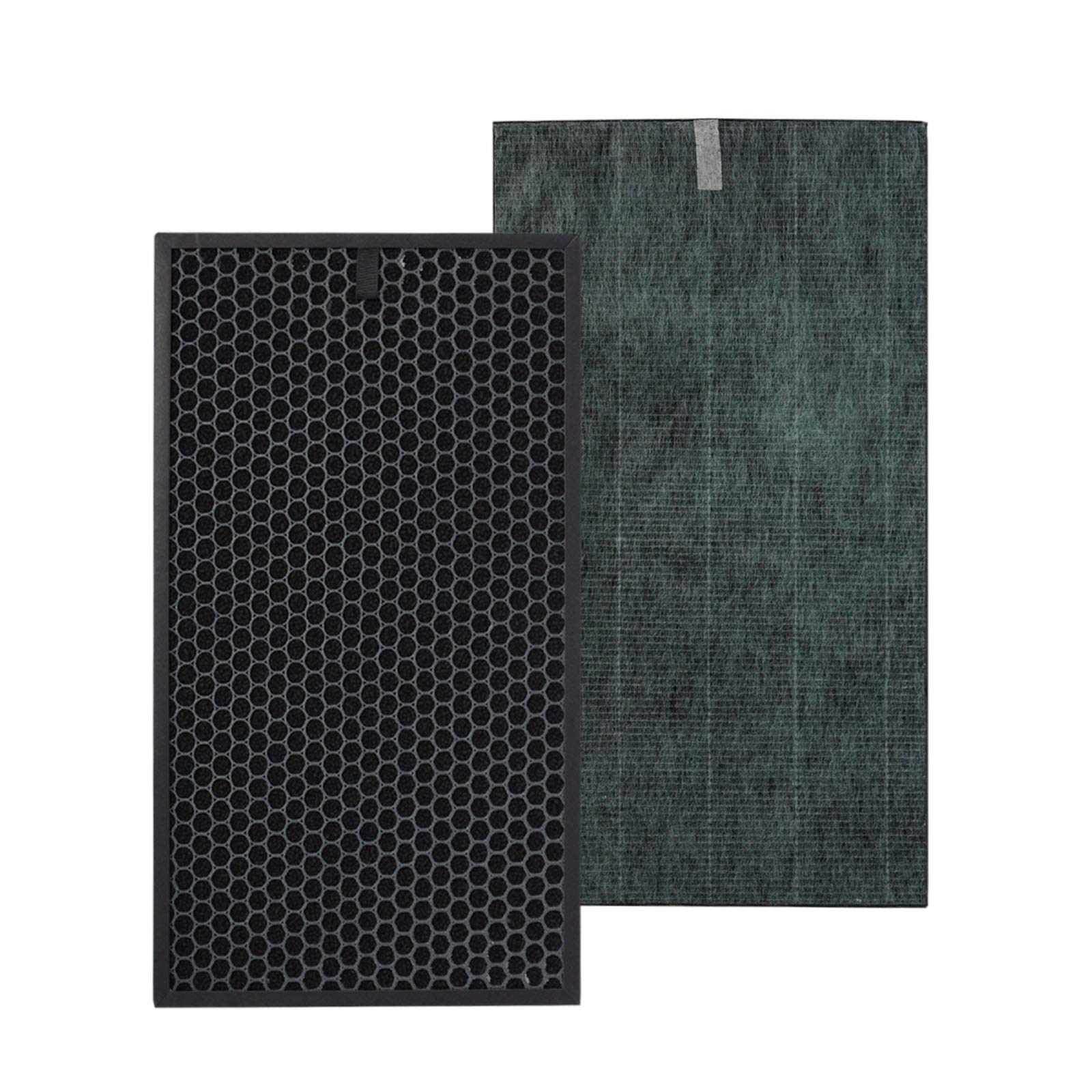 PUREBURG FZ-W65HF 280 337 0172 交換用フィルターシャープ(SHARP)との互換性あり KC-Y65 KC-W65 KC-65Y2 KC-650Y3 KC-65E6 KC-65E5 KC-65E7 空気清浄機,HEPA+活性炭+