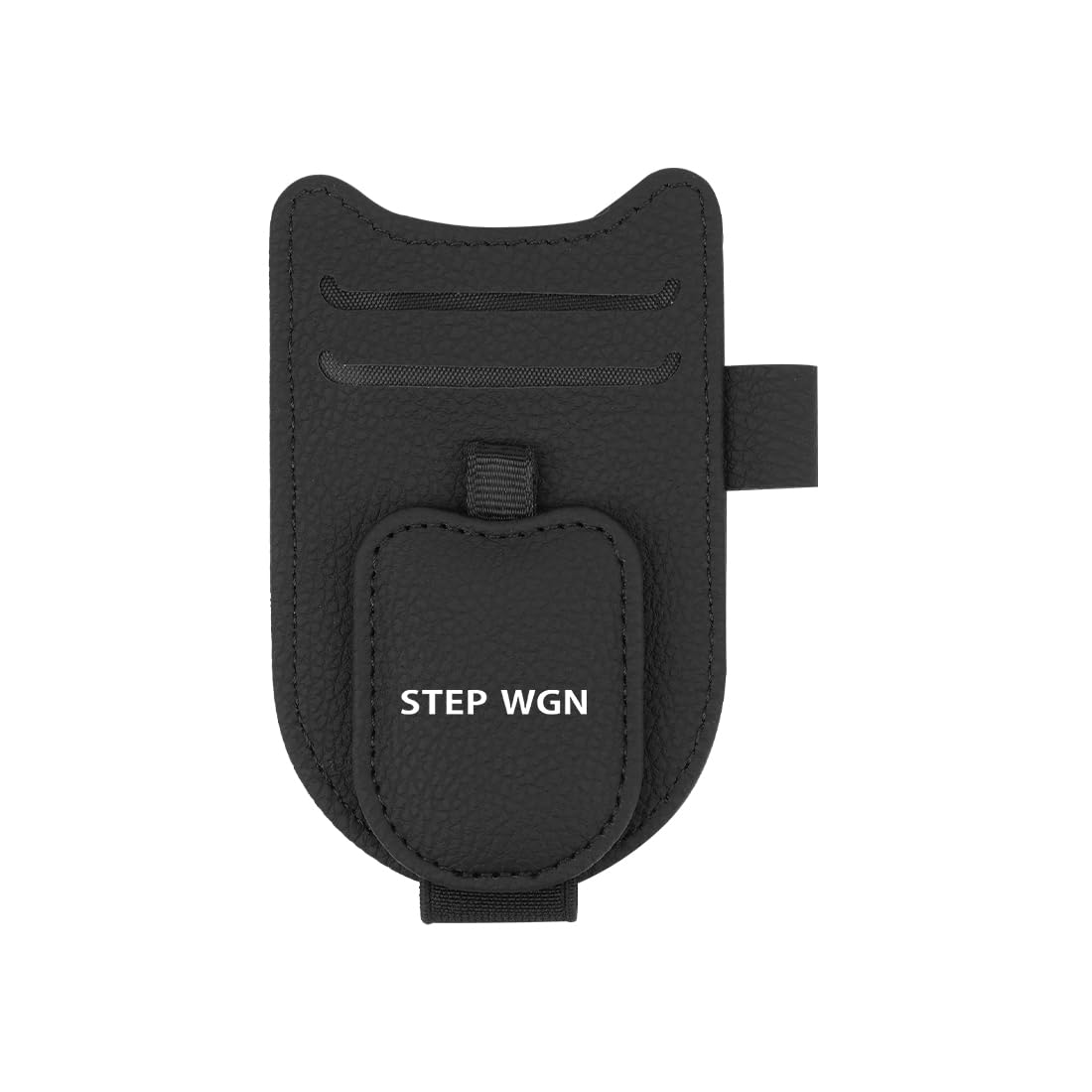Rakuten - ステップ ワゴン 適用 サングラスホルダー 車 メガネ保護 多機能 STEP WGN RP4 7 8系 RK RG系 e:HEV AIR スパーダ 対応 カード収納 カー メガネホルダー ペン収納可能 高耐久性 PUレザー 車用 眼鏡クリップ マグネット式