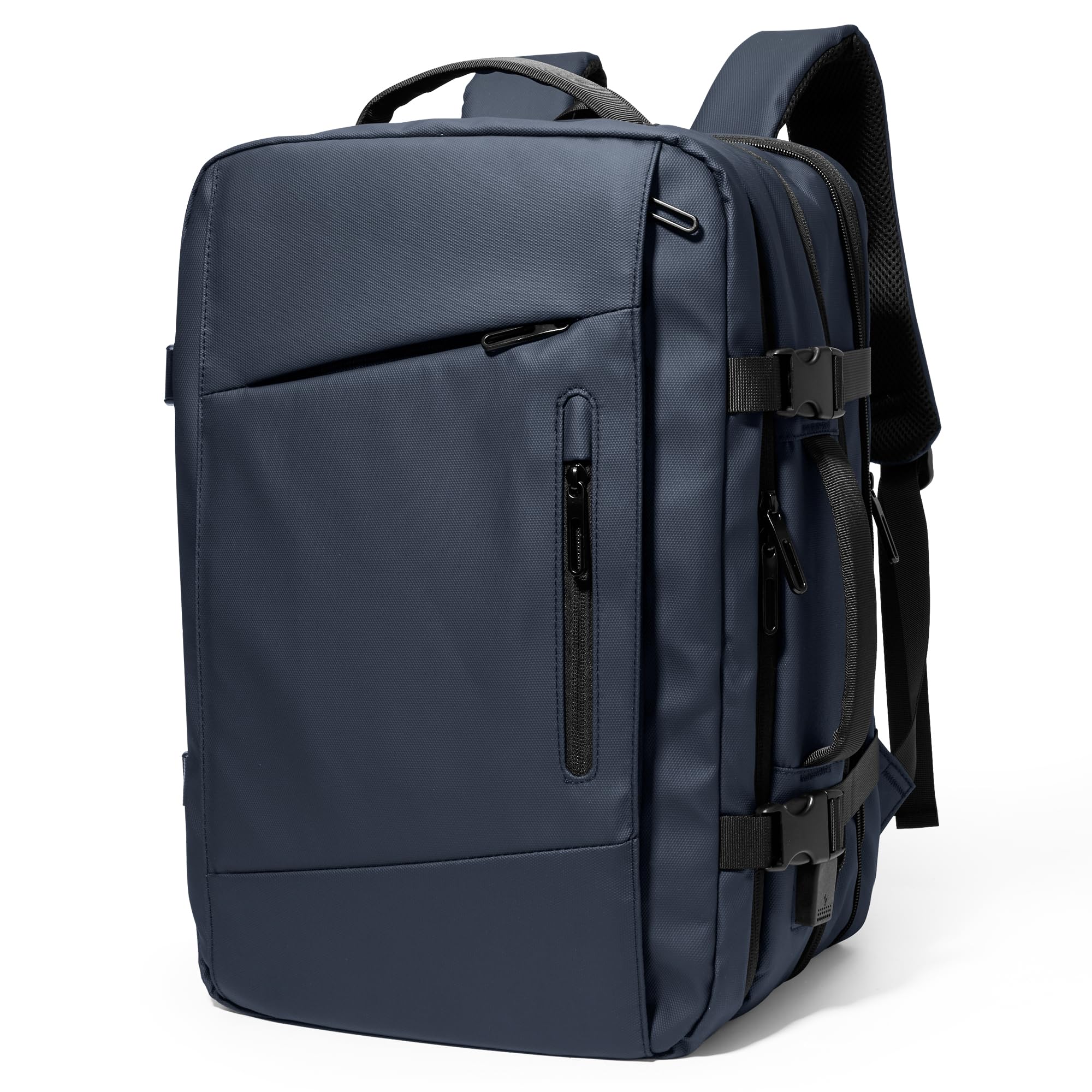 [KALIDI FANCY FOREST] ビジネスリュック 登山リュック メンズ バックパック 40L 大容量 防水 止水ファスナー 撥水加工 USB充電ポート 盗難防止 耐衝撃 17インチPC対応 2WAY アウトドア 通勤 出張 旅行 防災 男女兼用