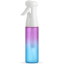 Segbeauty 霧吹き 超微粒 0.3mmミスト霧吹き スプレーボトル アルコール対応 噴霧器 消毒用 爬虫類 観葉植物 園芸用 化粧水詰め替えボトル 美髪師用 洗車用(300ML 最新型 パープルと青)