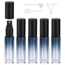 アトマイザー Segbeauty アトマイザー 10ml 5個入り ガラス製 プッシュ式 詰め替え スプレー容器 漏れない ミニボトル スプレーボトル クイック 香水噴霧器 携帯用 詰め替え容器 液漏れ防止 持ち込み可能 通勤 香水スプレー パフューム【1
