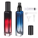 Segbeauty アトマイザー 15ml 2個入り 細長型 ガラス製 プッシュ式 詰め替えボトル 漏れない ミニボトル スプレーボトル 携帯用 おしゃれ コンパクト 旅行 パフューム かわいい 霧噴射 簡単 移し替え メンズ レディース 手軽 便利 小分