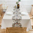 Hopeholic テーブルクロス ビニール おしゃれ テーブルカバー 撥水 PVC製 長方形 tablecloth 汚れ防止 防水 防油 北欧 テーブルマット 耐久 耐熱 ずれにくい 厚手 90×137cm カーキ2