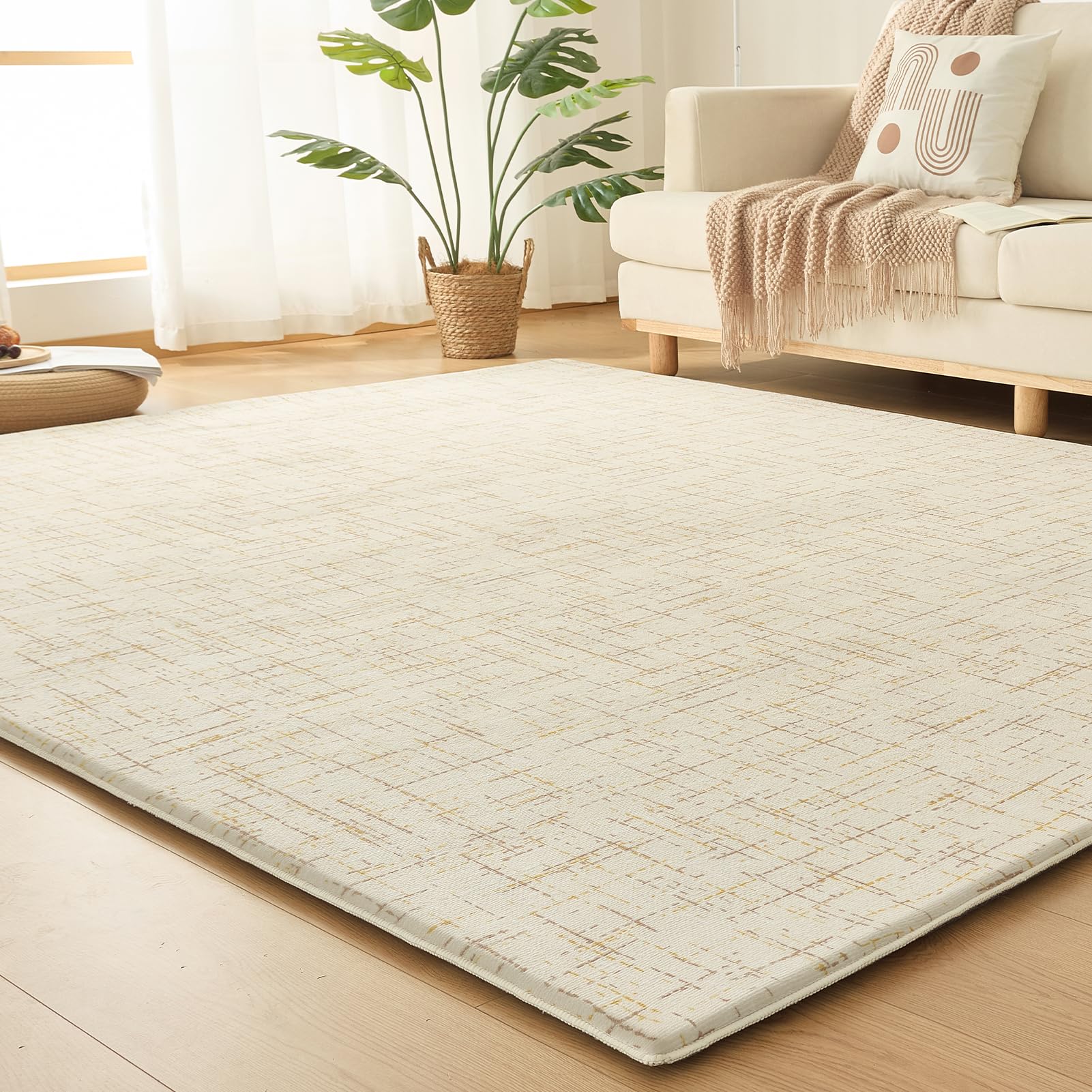 VK Living �����ڥå� �饰 �˸�25mm �饰�ޥåȡڿ���ȯ�ߥ륯��ե������ϡ�190��240cm �դ�դ�ȩ����� ��3�� �����ɽ� �̲� ���� ��...