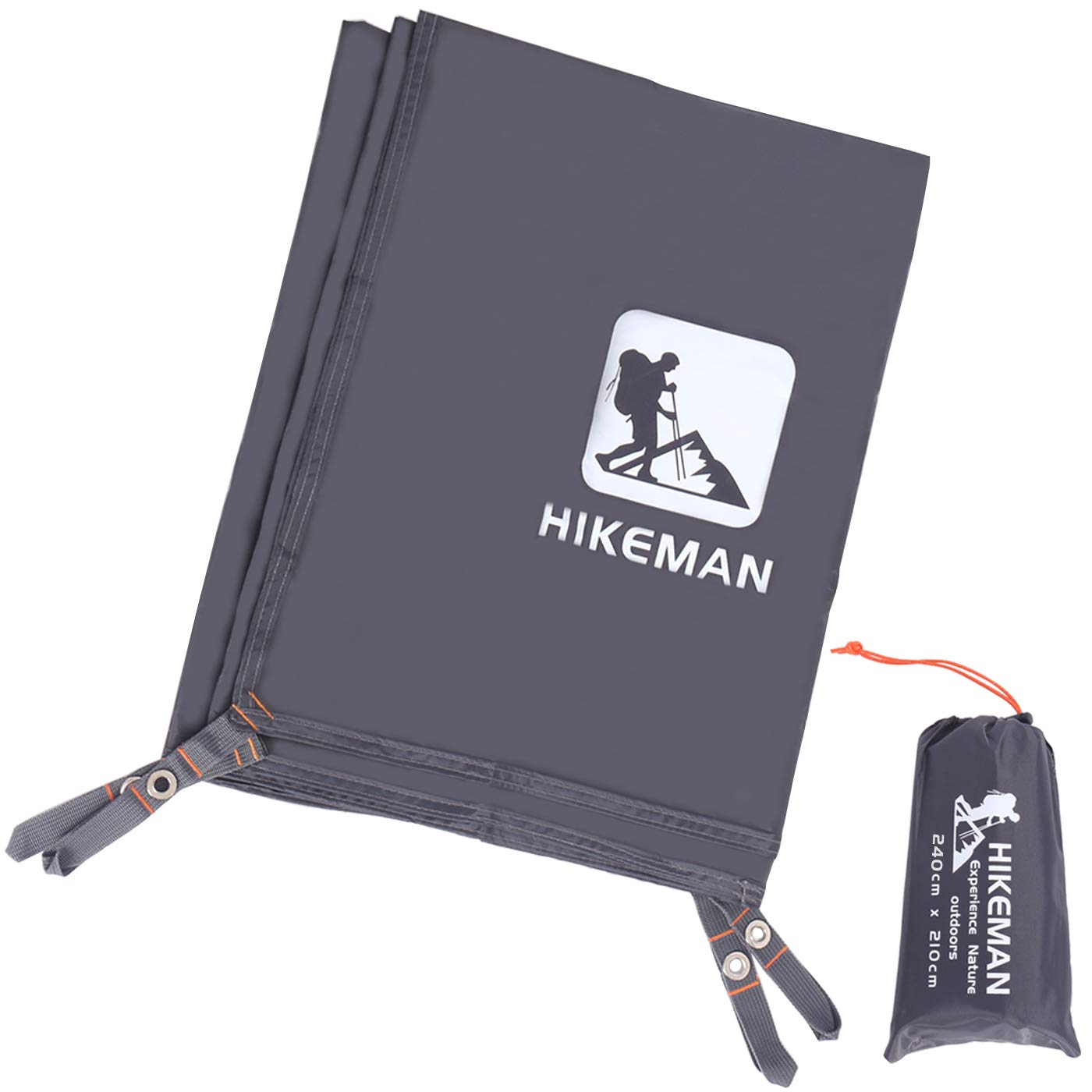 テントシート 防水 レジャーシート グランドシート 両面防水 日除け加工 紫外線カット 軽量 収納バッグ付き アウトドア キャンプ 登山 ピクニック （M/L/XL/XXL/XXXL） (XXL(240cm*210cm))