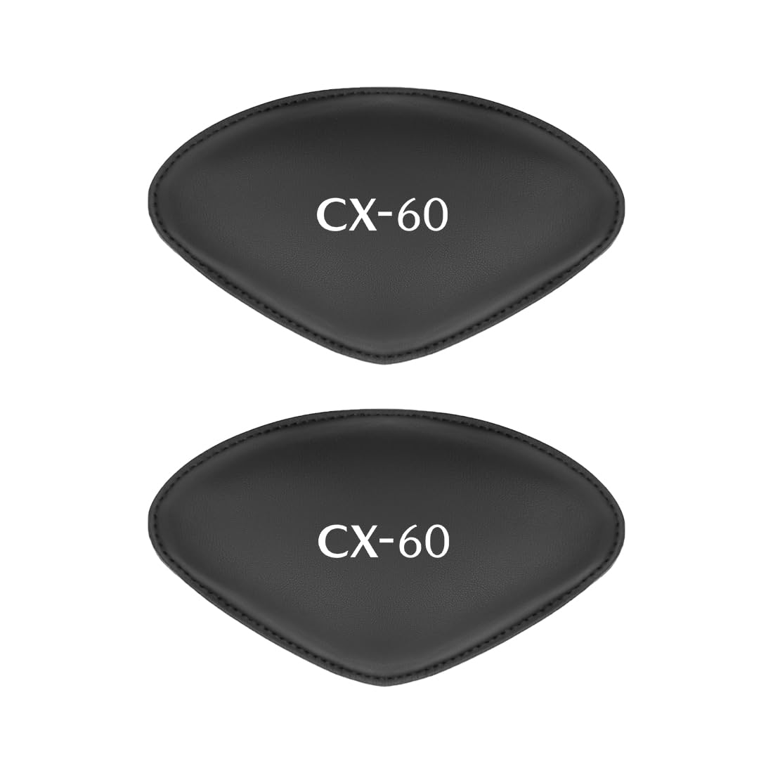 Rakuten - CX-60 適用 カー ニーパッド 膝サポート 通気設計 快適な肌触り CX-60 CX60 に対応 車 膝クッション 膝パッド 高反発 疲労軽減 膝あてパッド 防水 足 肘 クッション 強力両面テープ 肘置き 2個セット(CX-60 適用,ブラック)