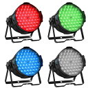 BETOPPER ディスコライト LPC007 54x3W RGB LED 舞台照明 6色変換ステージライト ステージ照明 DMX512 3/7CH パーティライト スポットライト DJ disco light クラブライト専門設備 高輝度 音声連動 舞台