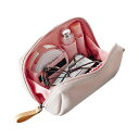 LOYELEY 化粧ポーチ レディース メイクポーチ 収納 バッグ おしゃれ 軽量 コンパクト 化粧品 洗面用具 化粧道具 小物類の収納用 出張 旅行用 (ピンク)
