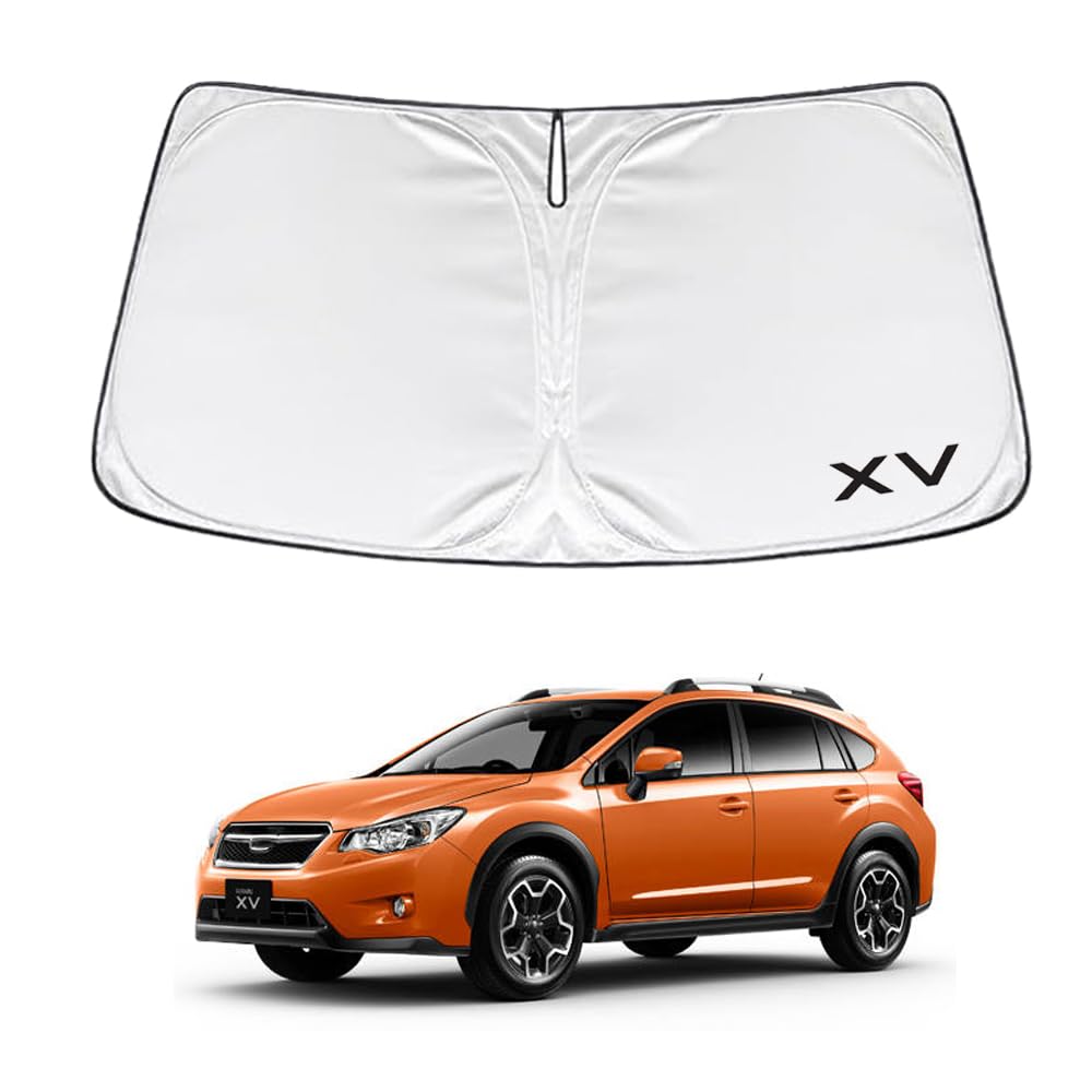 SAWAKAKI スバル XV GP系 専用設計 サンシェード フロントガラス用 ロゴ付き 日焼け防止 断熱 UVカット..