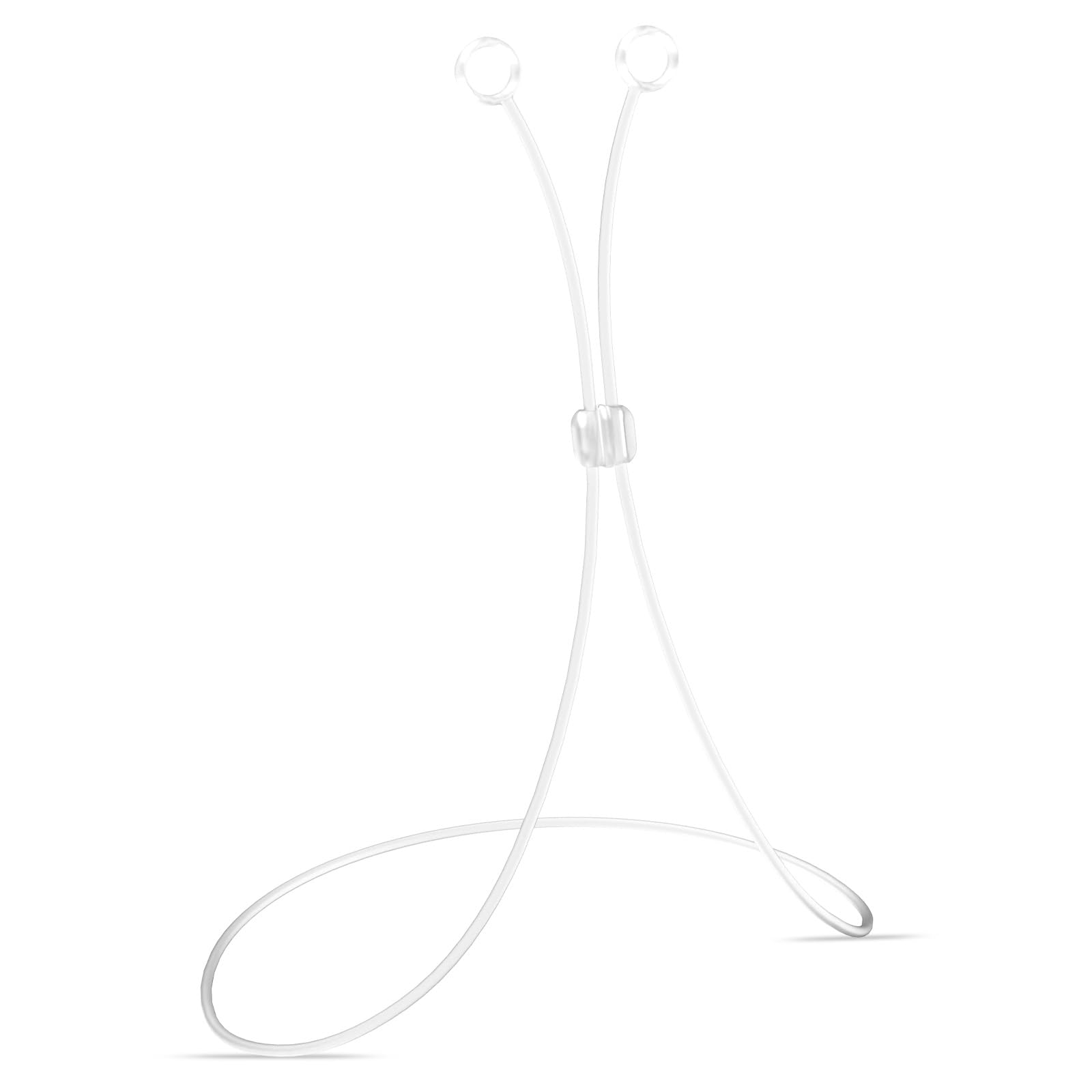 Quietide 耳栓コード クリップ付 紛失防止シリコン紐 絡みにくい 超軽量 コンパクト ほとんどのイヤー..