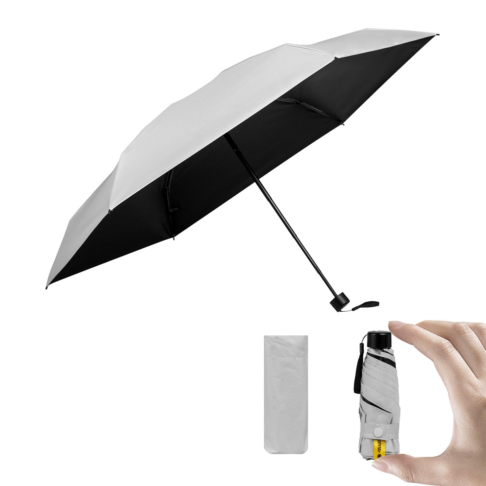 【2025新登場】 日傘 UVカット おりたたみ傘 晴雨兼用 遮光 遮熱 超軽量 コンパクト 日焼け防止 耐風撥水 梅雨対策 携帯便利 紫外線遮断 収納ポーチ付...