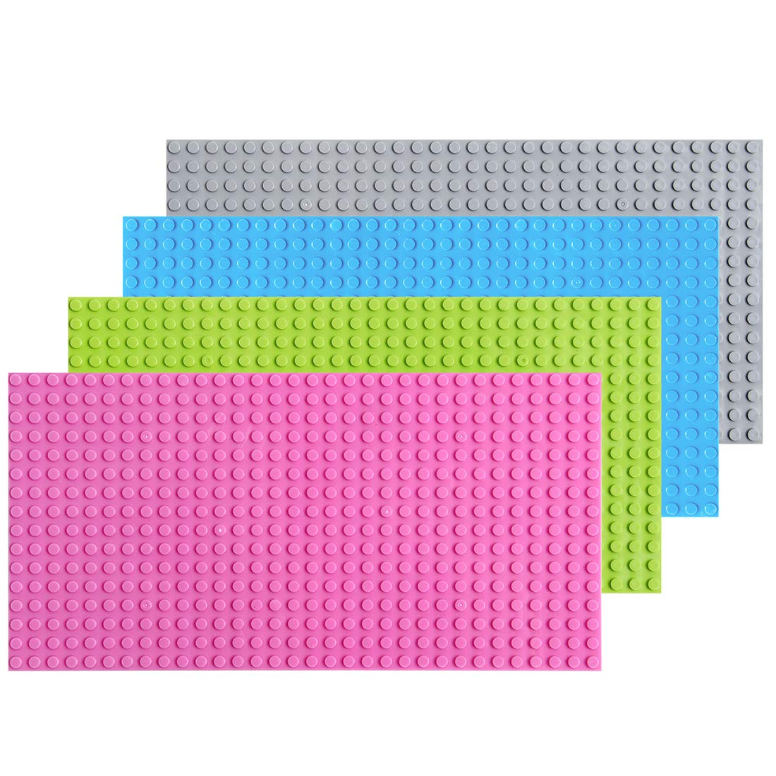 Rakuten - INIBUD 基礎板 ブロック プレート クラシック 互換性 両面 16×32ポッチ (4色・Bセット)
