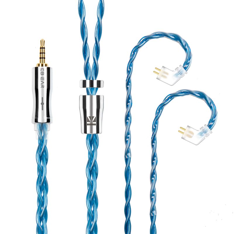 【YYX 4849】TFZ 2.5mmリケーブル 4極 16芯銀メッキ ケーブル 2.5mmイヤホンアップグレードケーブル Tx..
