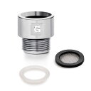 OFFO アダプター Gタイプ アダプターG ホース側ネジサイズG1/2 取付簡単 クロムメッキ