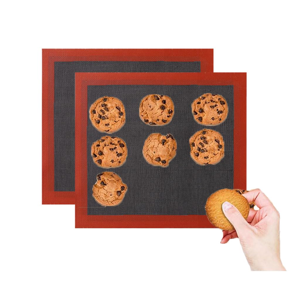 LOYELEY ベーキングマット 2枚セット クッキングシート シルパン オーブンシート製菓マット 水洗い 繰..