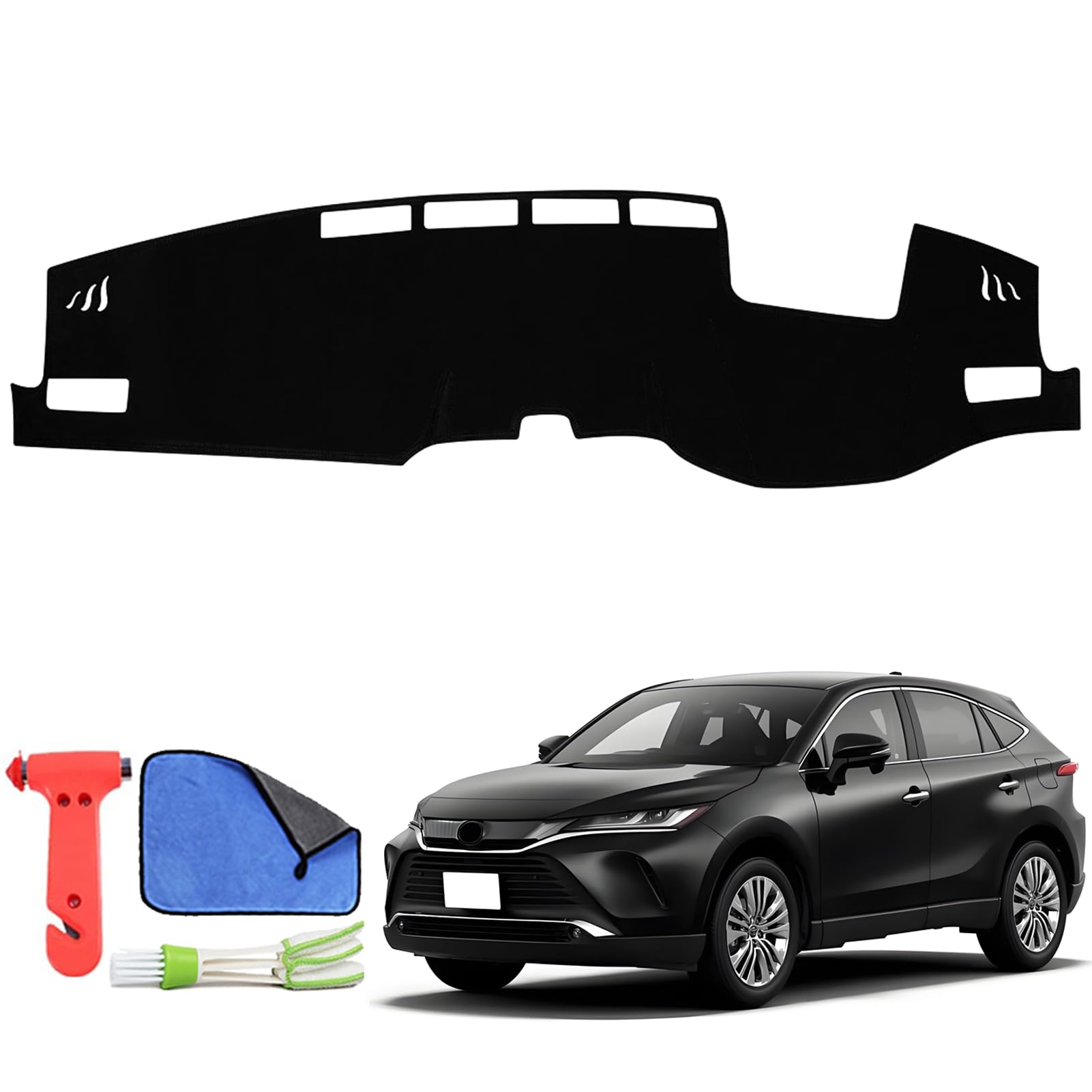 Rasya ハリアー 80系 ダッシュボードマット ハリアー80 上位グレードZ 専用 ダッシュマット ダッシュボ..