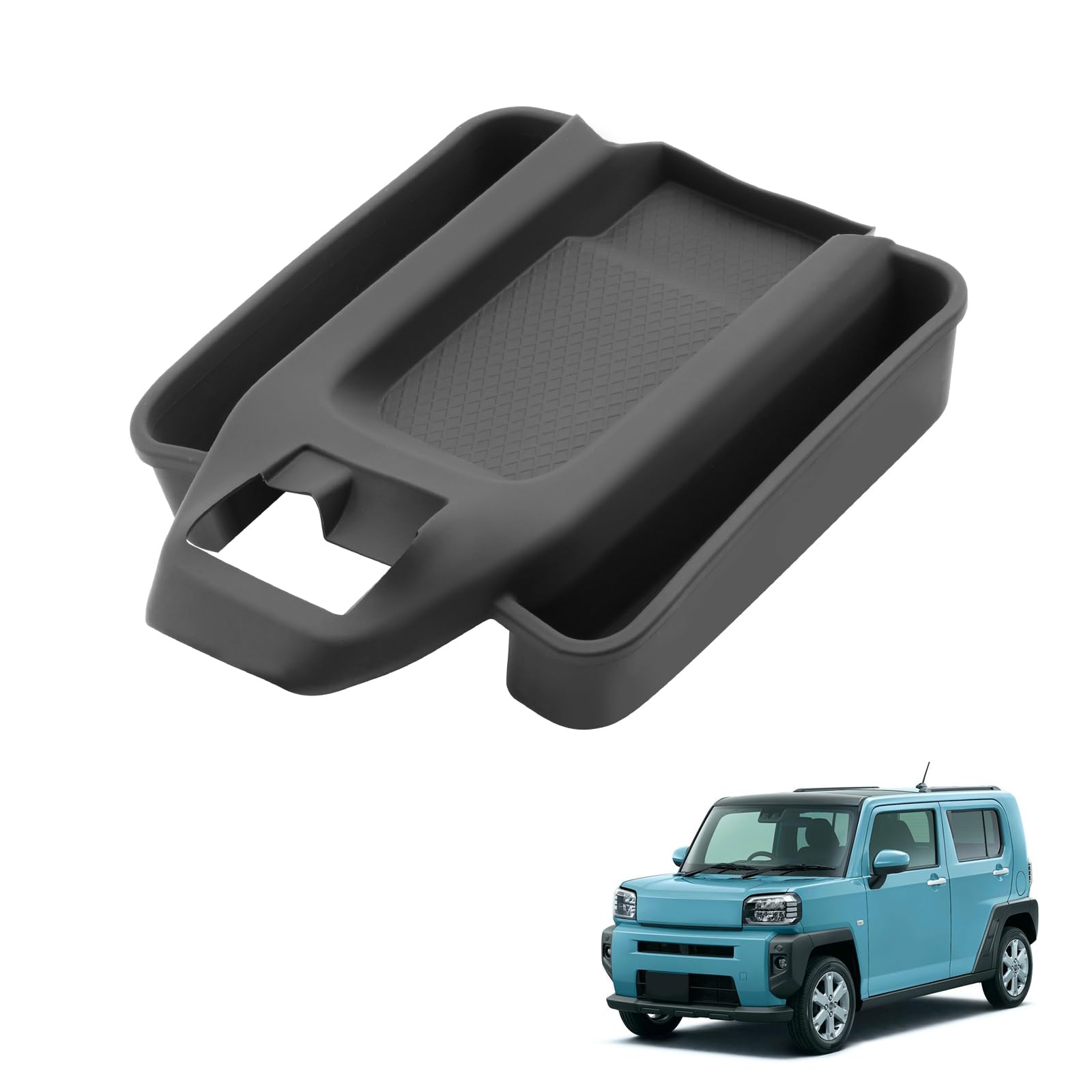 Rakuten - Coleya ダイハツ タフトLA900/910 2023.4・専用 センターコンソールカバー シフトパネル コンソール収納トレイマット サイドポケット シリコン素材 滑り止め キズ 汚れ防止 取付け簡単 カーアクセサリー
