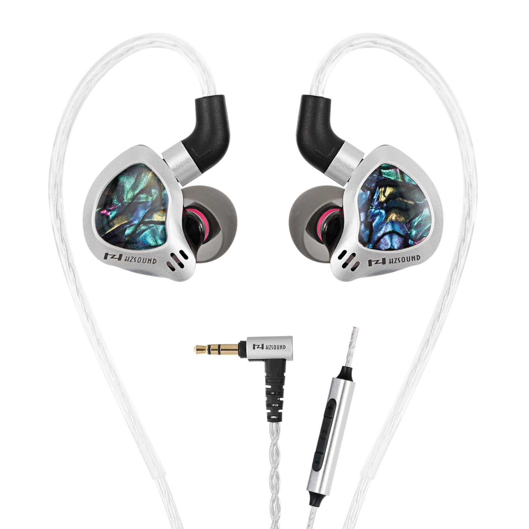 【Yinyoo HZSOUND Ginkgo 銀杏 】GINKGO 1DD+1PZT イヤホン 有線 イヤモニ カナル型イヤホン インイヤ..