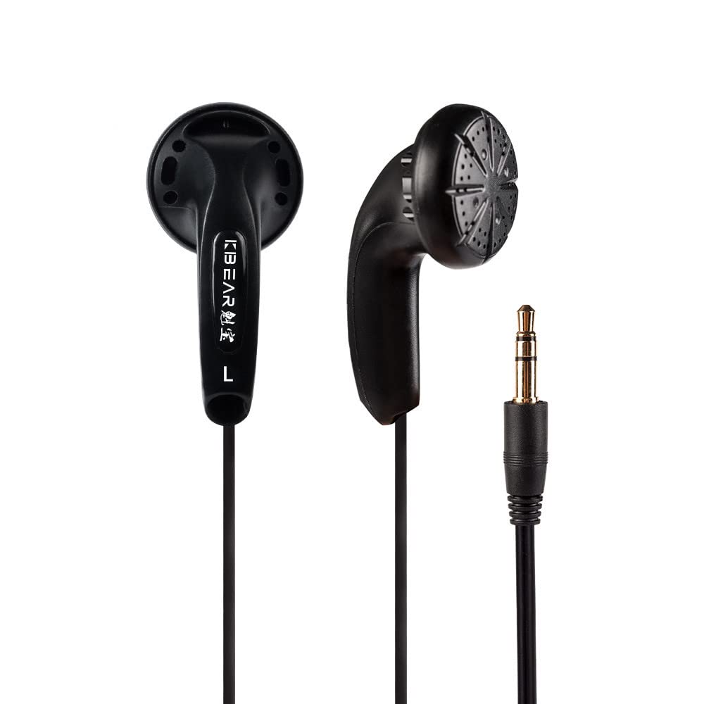 楽天Mr HedgeHogYinyoo イヤホン 有線 KBEAR Stellar 不凡 15.4mm DD有線イヤフォン イヤモニ HiFi音質 有線イヤフォン イヤモニ イヤモニ型 イヤホン 3.5mm ジャック Android/PC（ブラック マイク無し）