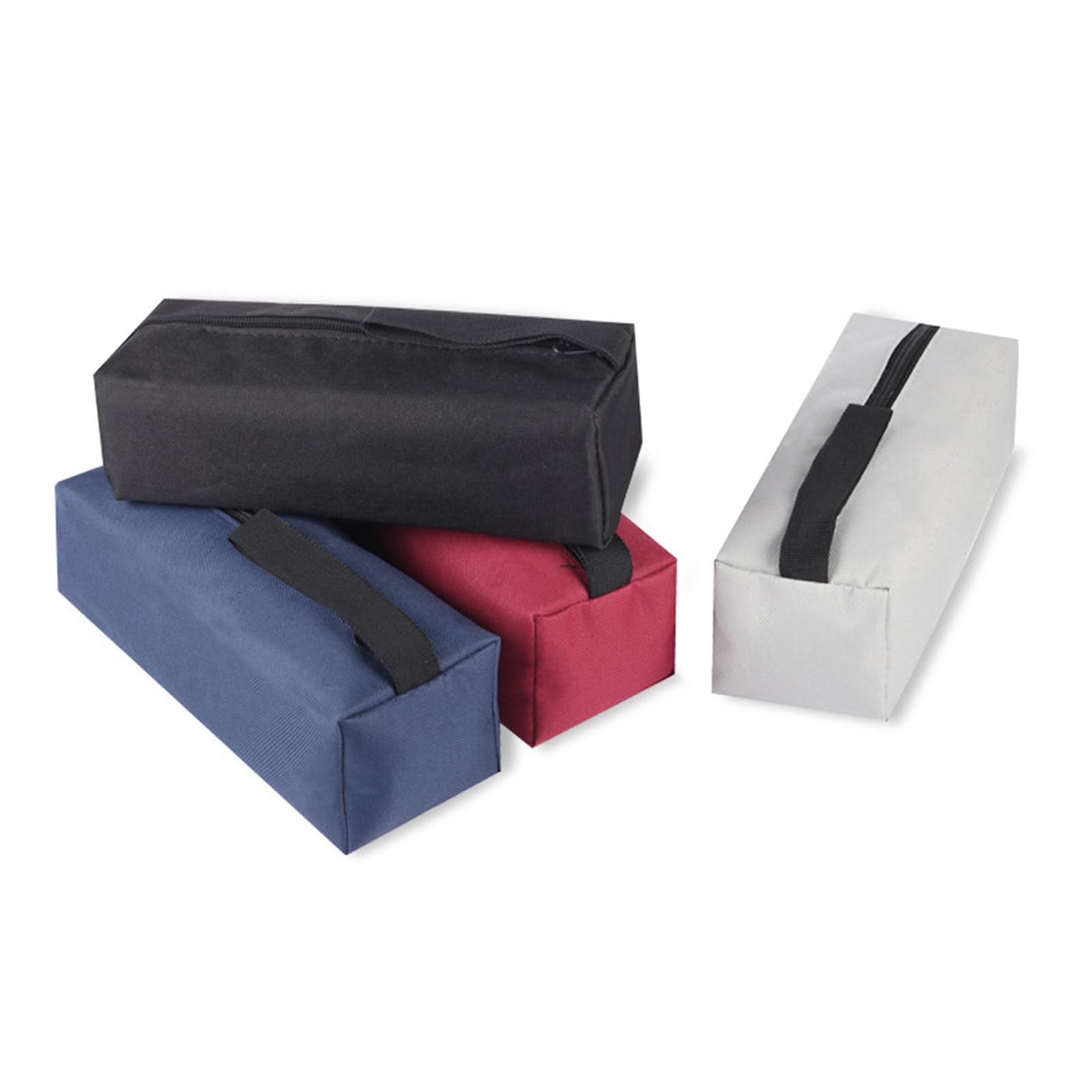 Rakuten - Joebo 工具ポーチ 工具バッグ 小型 工具ケース 工具入れ 25cm x8cm x9cm 4色セット 600Dオックスフォード布生地 防水 耐摩耗 コンパクトに収納 多機能 電気工事士修理バッグ 収納工具ケース バイク工具 車載工具 収納 整理 持ち運