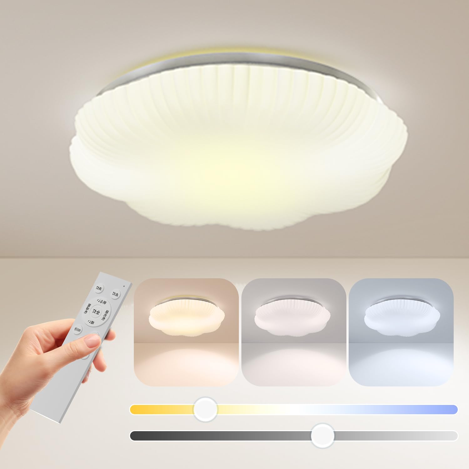 Coizabera Ledシーリングライト 1...の紹介画像2