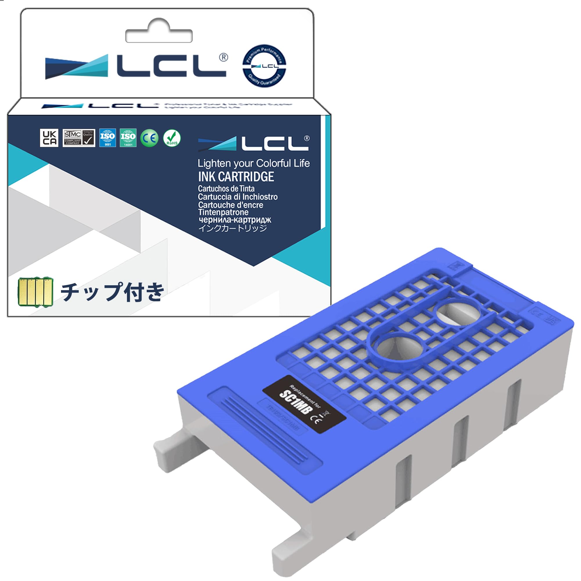 Rakuten - LCL エプソン用 SC1MB 互換メンテナンスボックス (1パック) 対応機種：SC-T3050/T3050MS/T3250/T3250MS/T3255/T32MFP/T3MFP2/T5050/T5050MS/T5250/T5250D/T5250MS/T