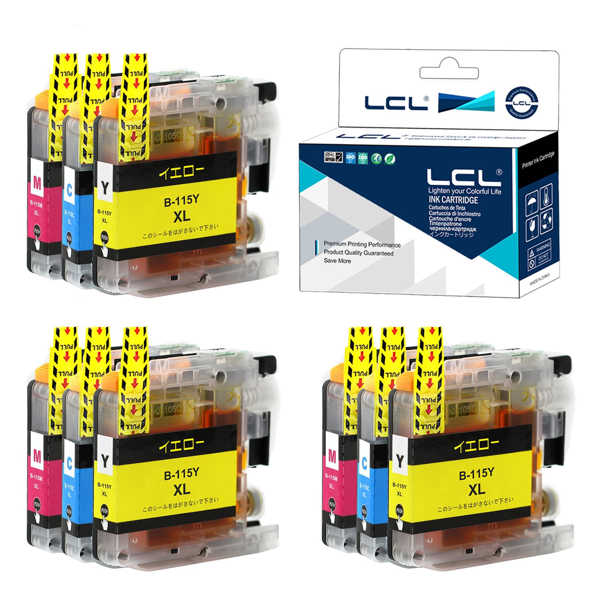 LCL Brother LC115 LC115C LC115M LC115Y （3*3色