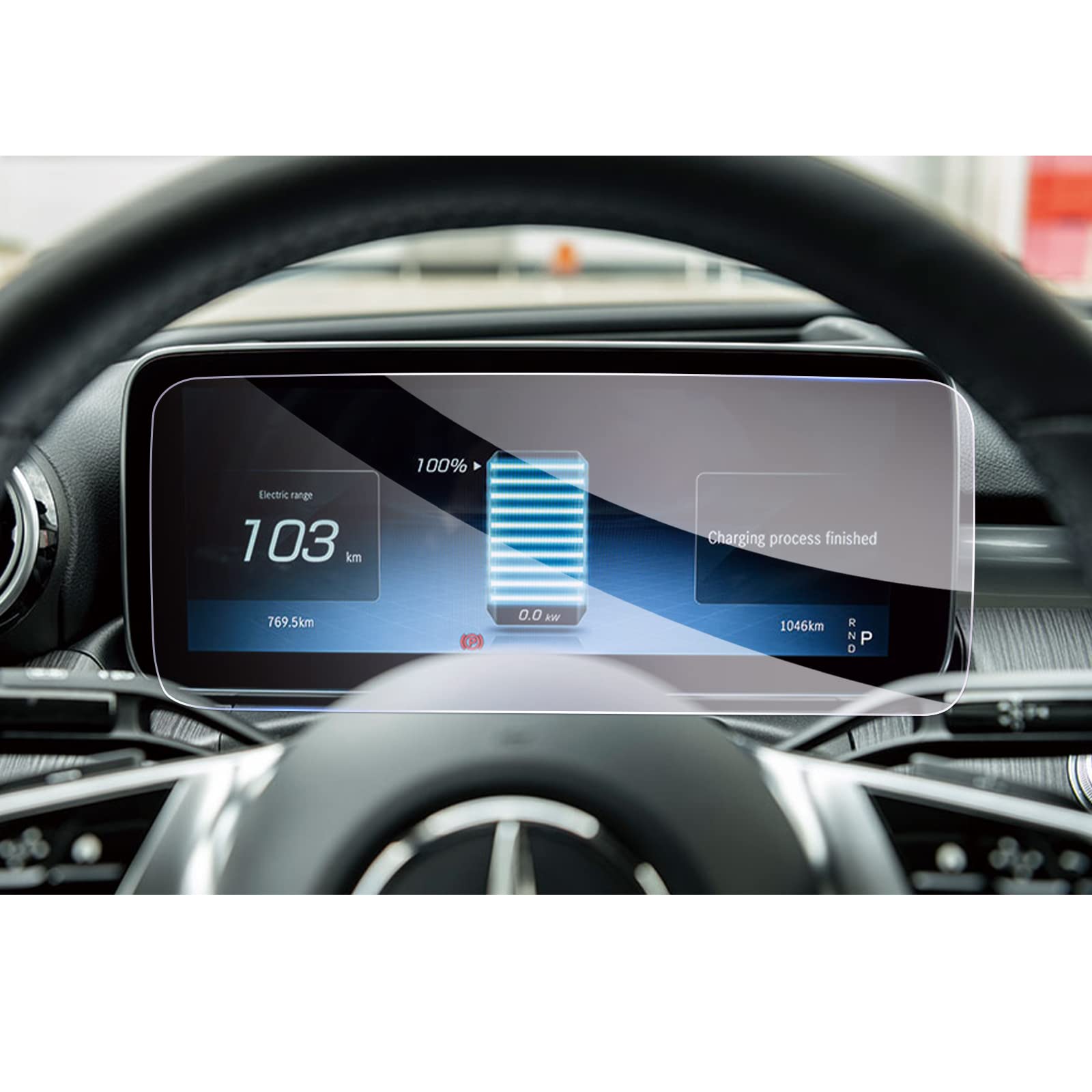 【GAFAT】メルセデス ベンツ Benz Cクラス W206 5代目 2021年・現行 12.3インチ ガラス 車用液晶保護フ..