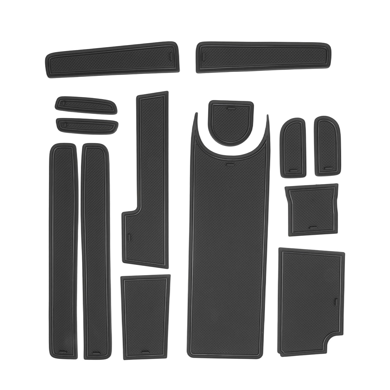 【GAFAT】トヨタ プロボックス160系 ガソリン NSP160V/NCP16#V型 2014年モデル~現行 プロボックス160系 ラバーマット ドアポケットマット ゴム 防音 ドリンクホルダー プロボックス160 ガソリンインテリアラバーマット ノンス