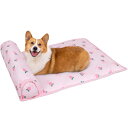 Bidason ペット ひんやり ベッド クッション 9色 可愛い 柔らかい 枕付き 犬 猫 軽量 冷感 シーツ 冷却 暑さ対策 快適 滑り止め 洗える ふわふわ ペット用品 小 中 型 犬 夏