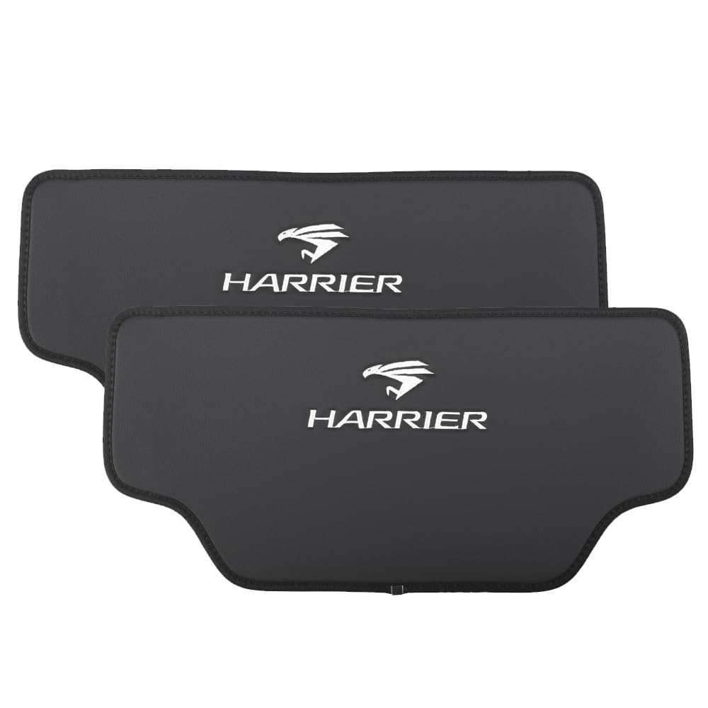 SAWAKAKI トヨタ ハリアー 80系 専用 キックガード シート バック レザーマット 座席後部 シートバック..